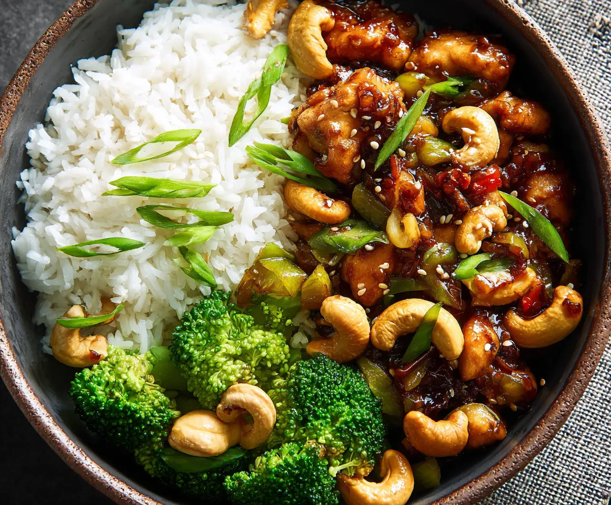 Easy Cashew Chicken Recipe