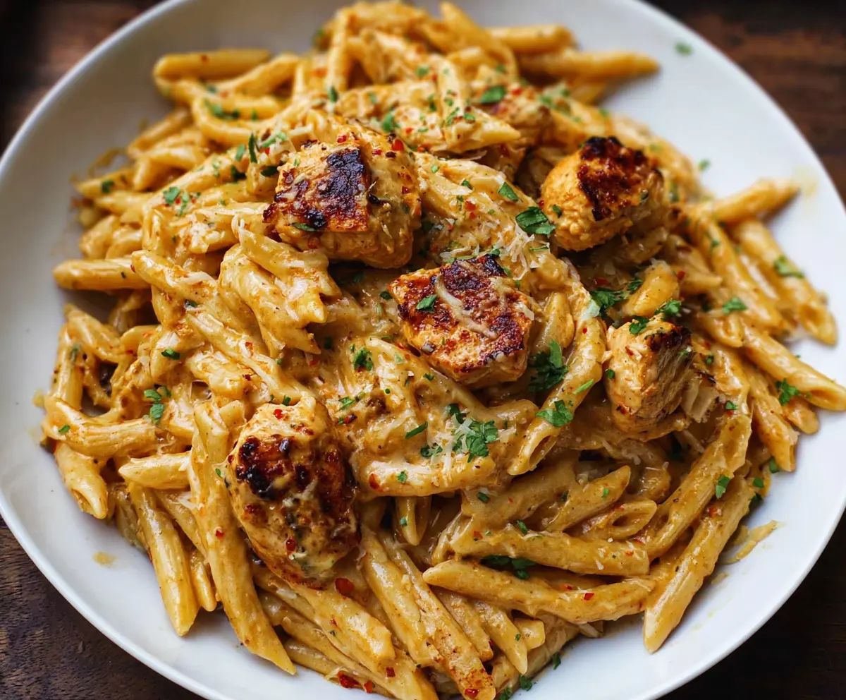 Creamy Cowboy Butter Chicken Pasta