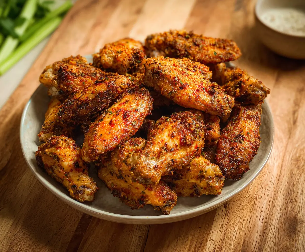 Crispy Baked Chicken Wings Recipe
