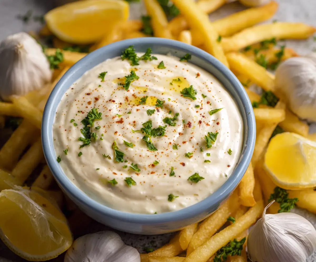 Easy Garlic Aioli Sauce Recipe