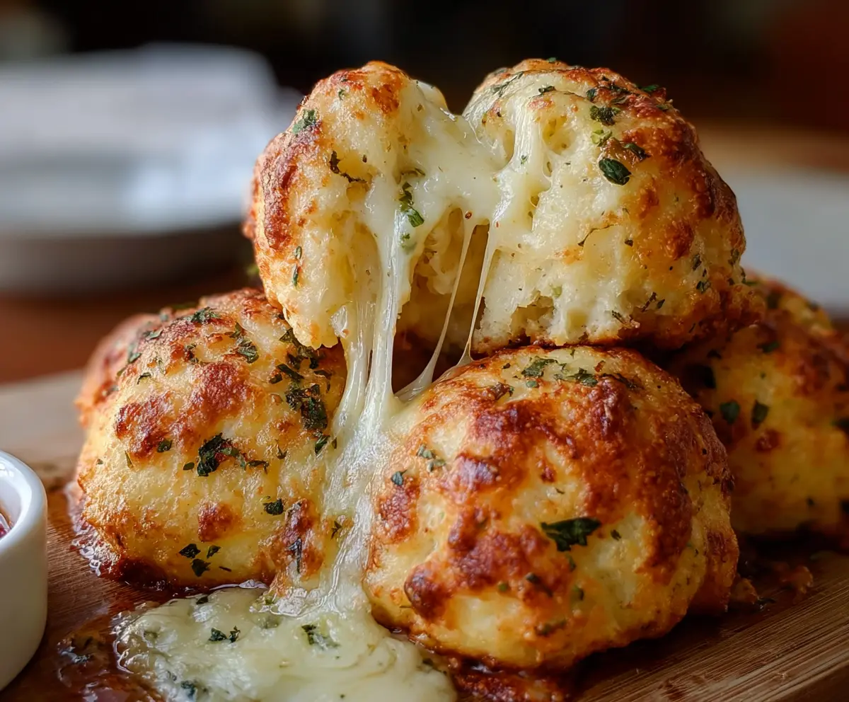 Gooey Mozzarella Biscuit Bombs Recipe