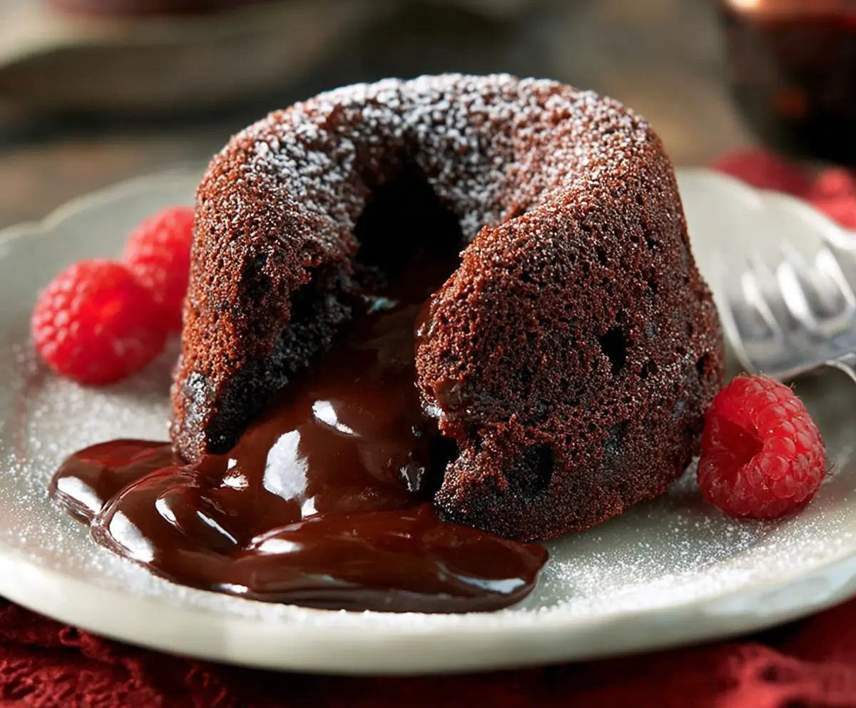 Easy Molten Chocolate Lava Cakes