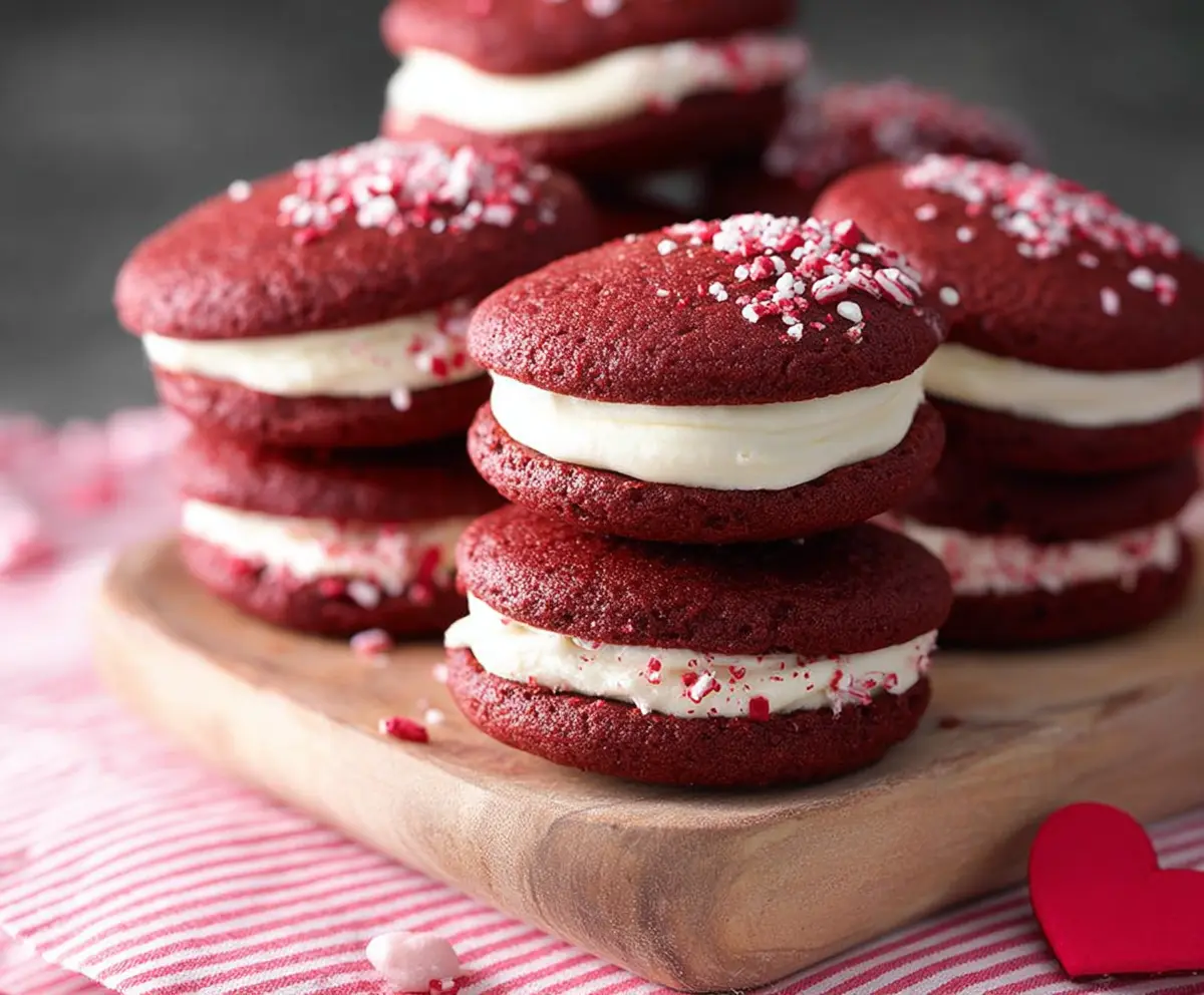 Easy Red Velvet Whoopie Pies Recipe