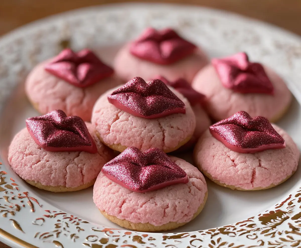 Delicious Strawberry Kiss Cookies Recipe