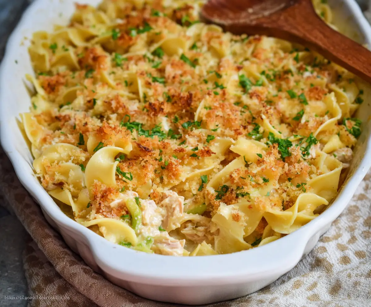 Easy Tuna Noodle Casserole Recipe