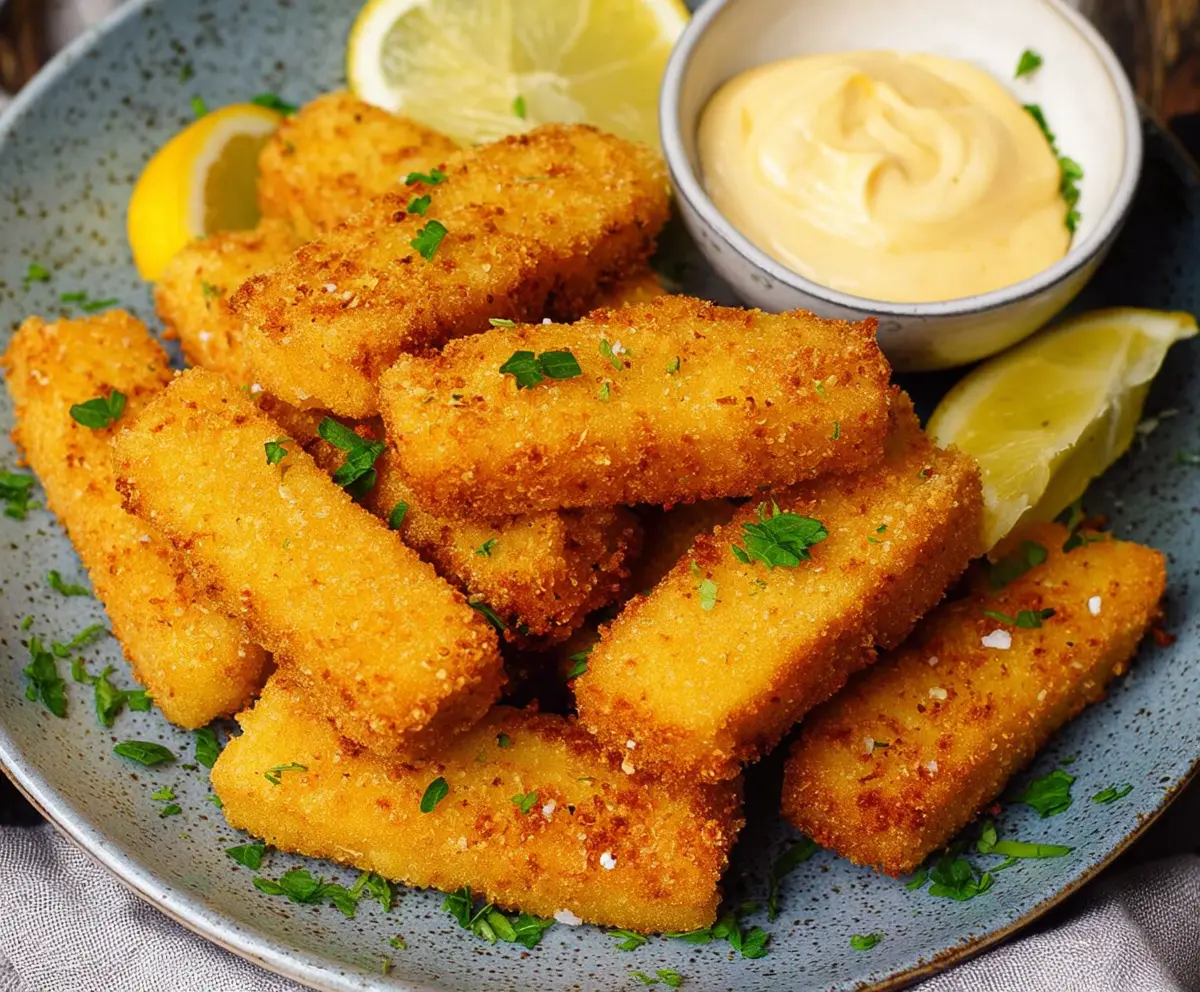 Crispy Air Fryer Fish Sticks