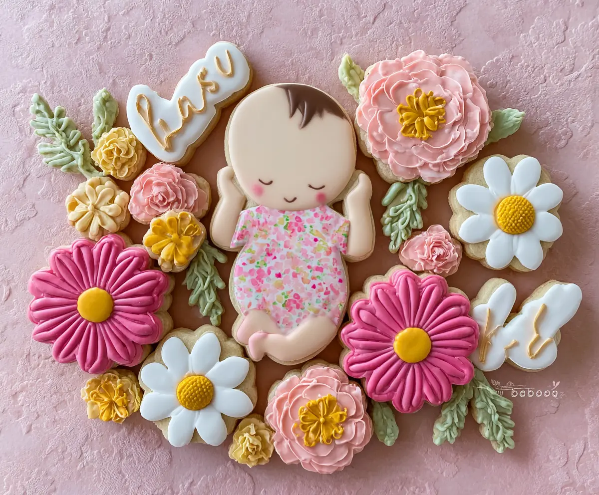 Easy Baby in Bloom Sugar Cookies