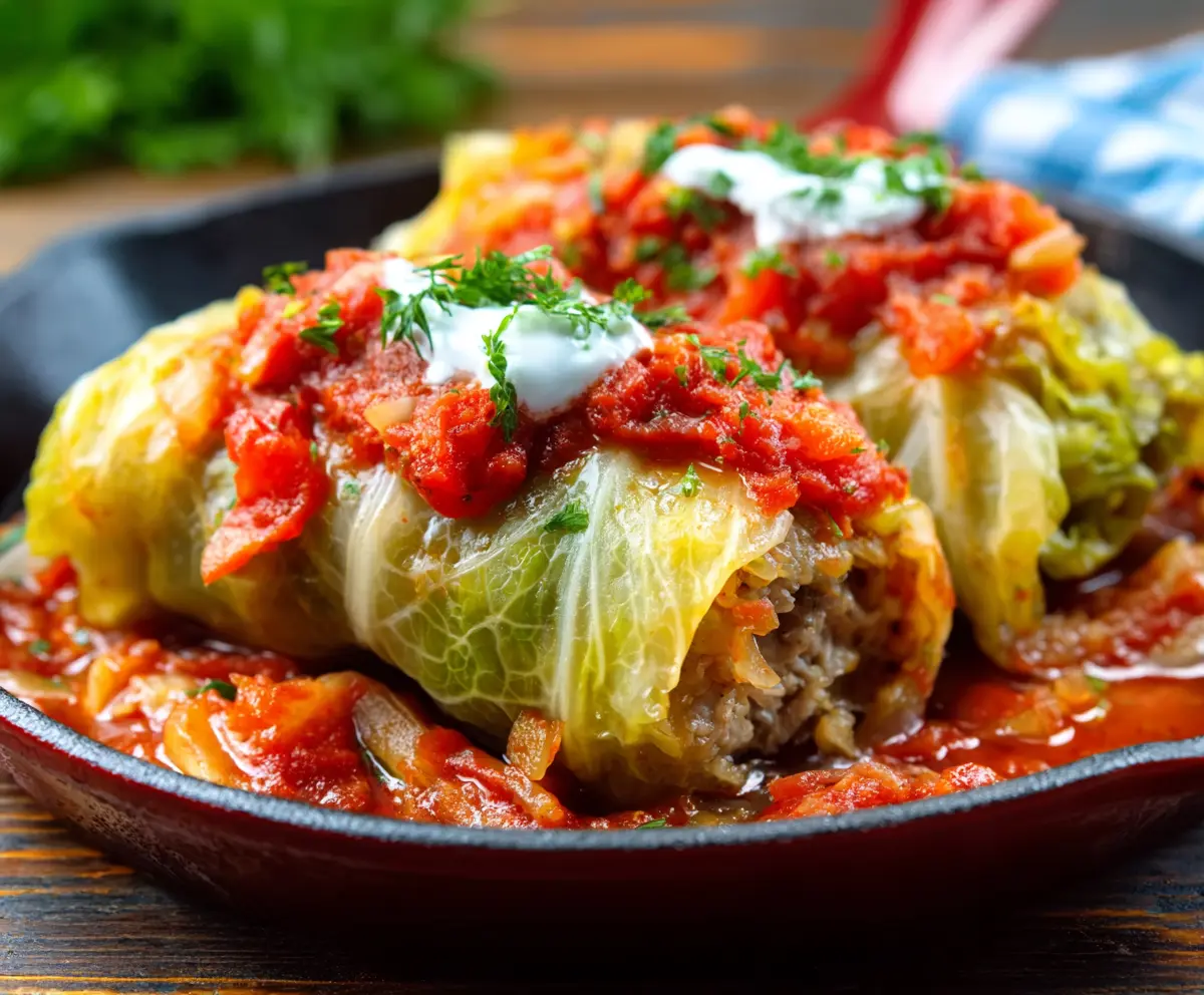 Easy & Tasty Cabbage Rolls Recipe
