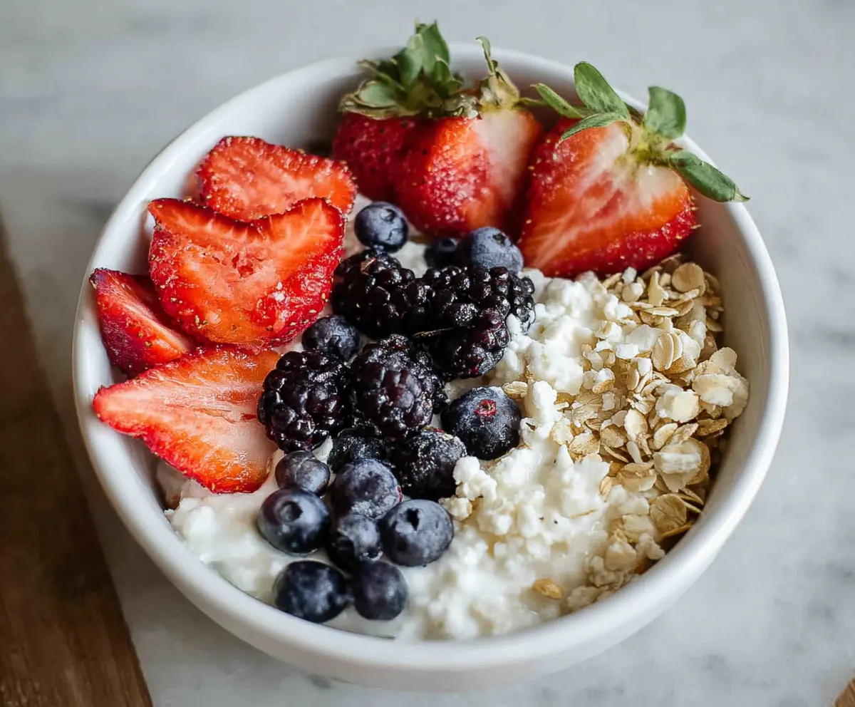 Healthy Cottage Cheese Breakfast Bowl