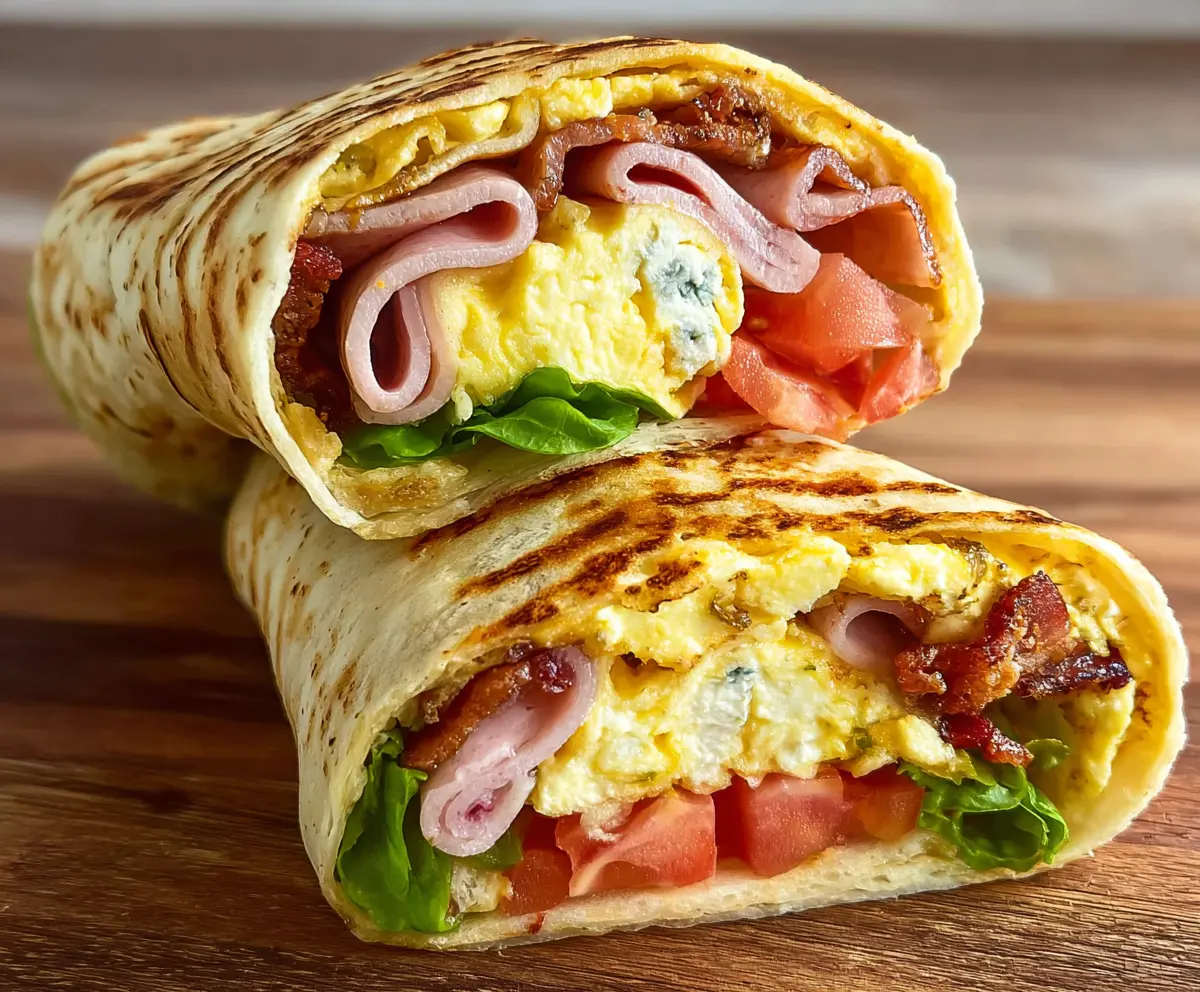 Healthy Cottage Cheese Breakfast Wrap