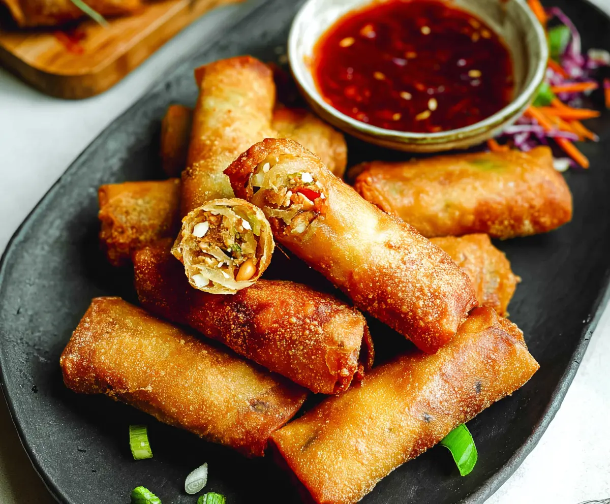 Easy Crispy Spring Rolls Recipe