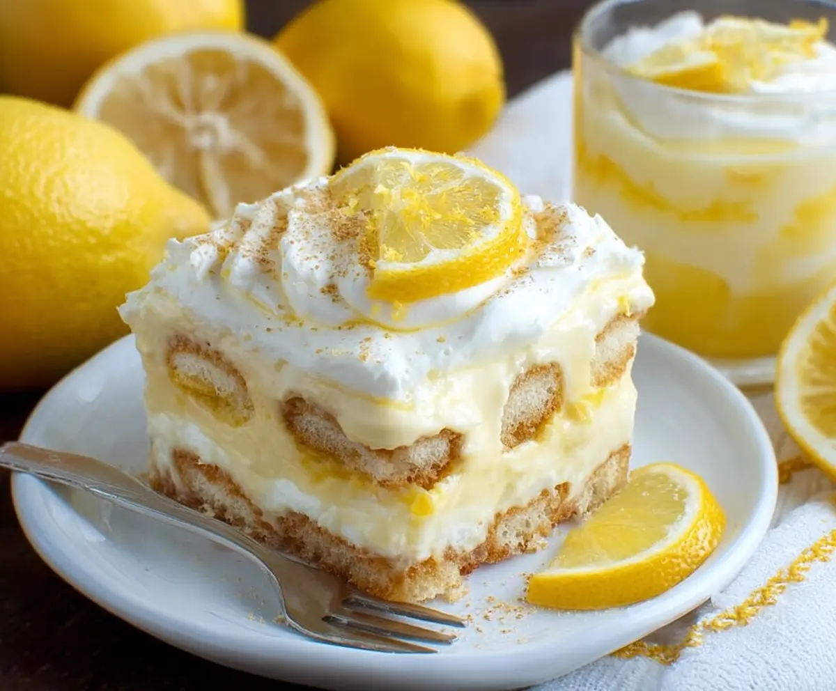 Easy Lemon Tiramisu Recipe
