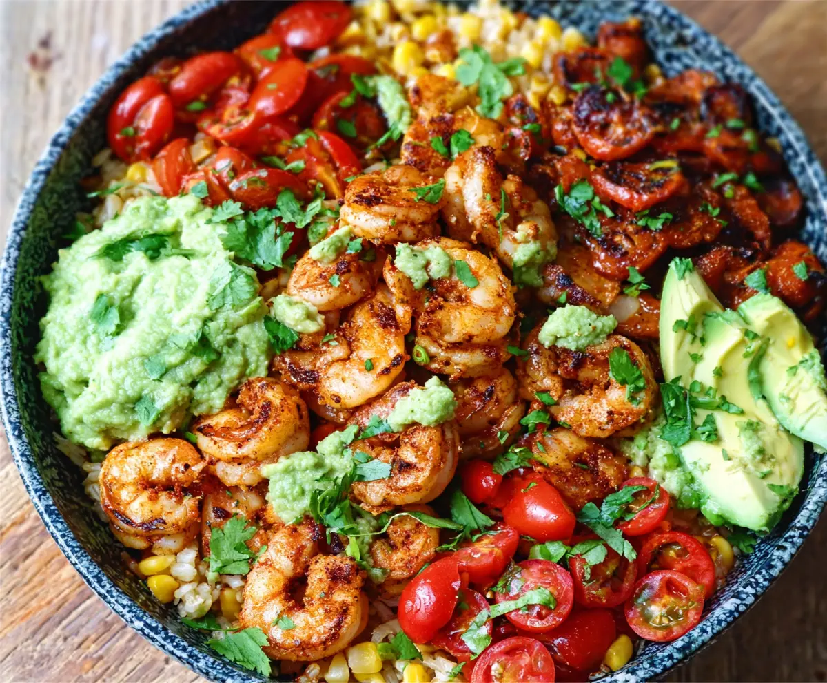 Easy Mexican Shrimp Bowls Recipe