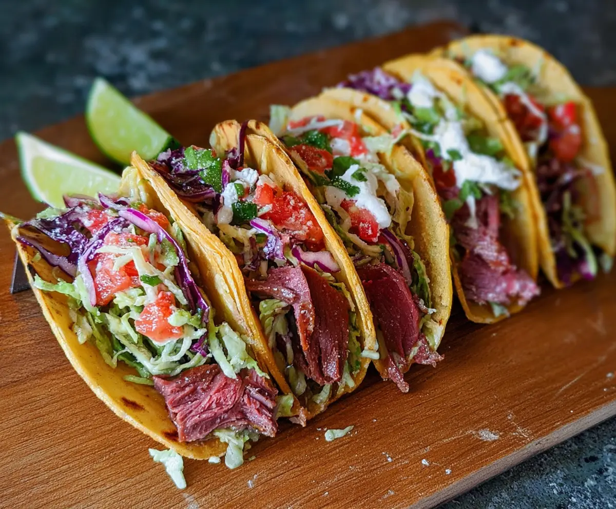 Easy Corned Beef Tacos Recipe