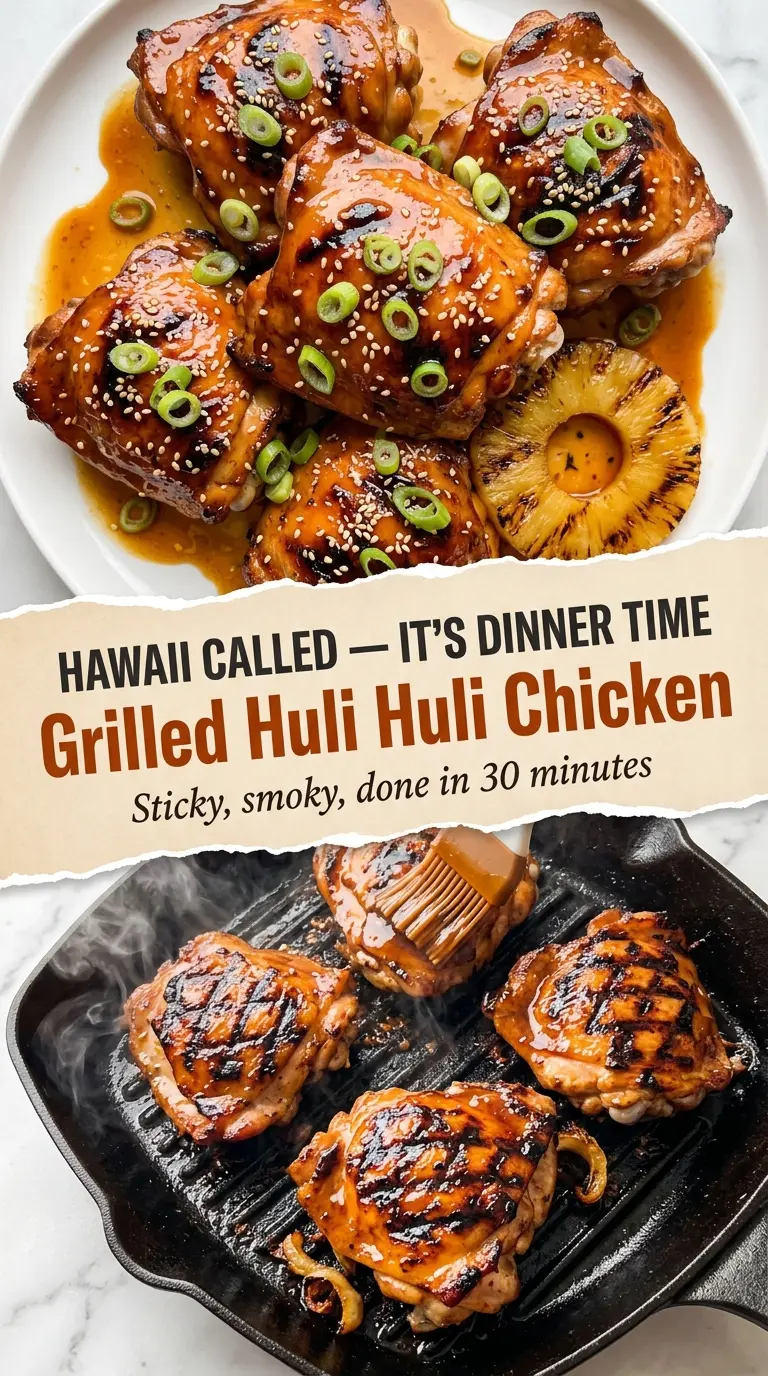 Grilled Huli Huli Chicken