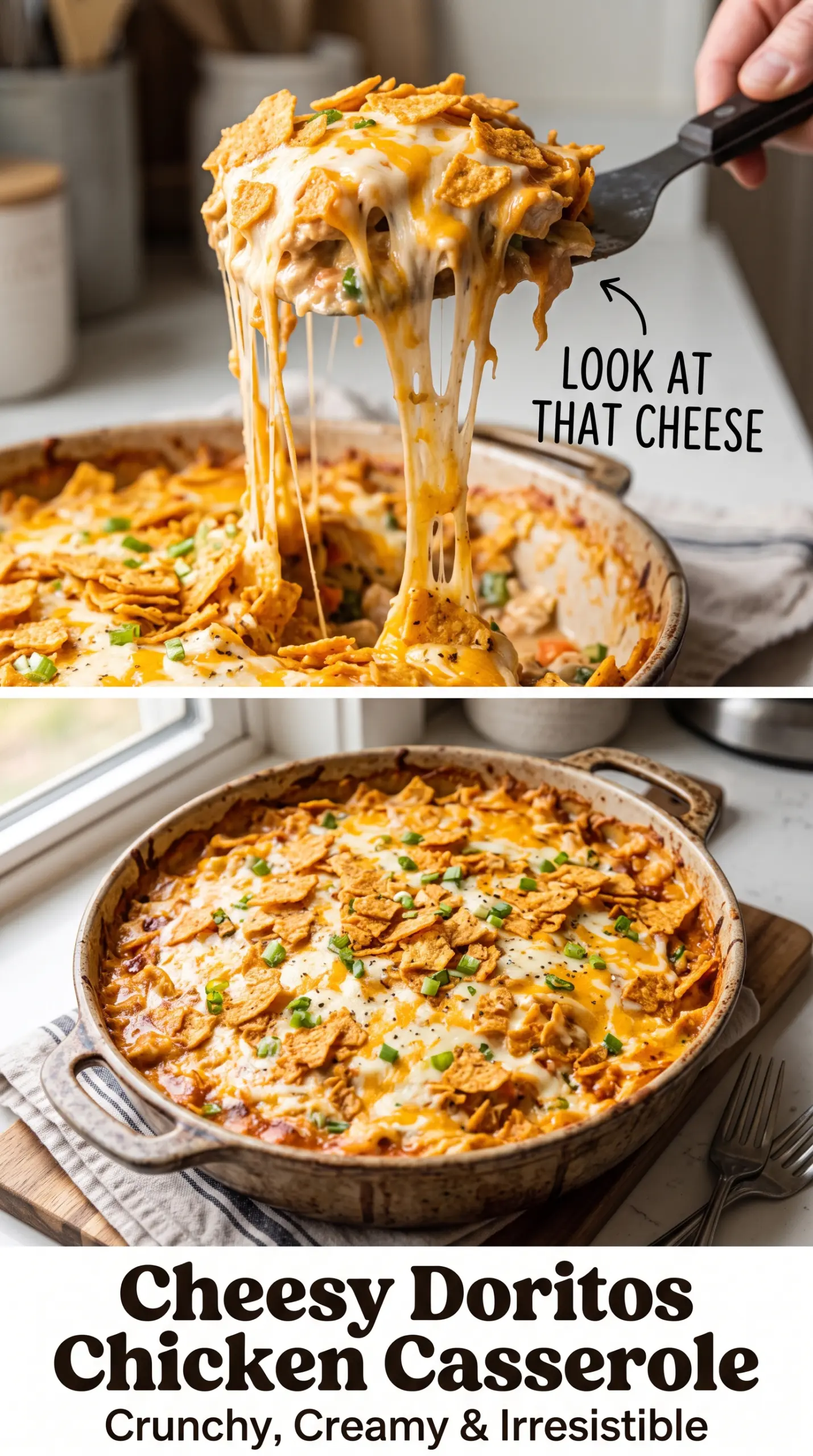 Cheesy Doritos Chicken Casserole