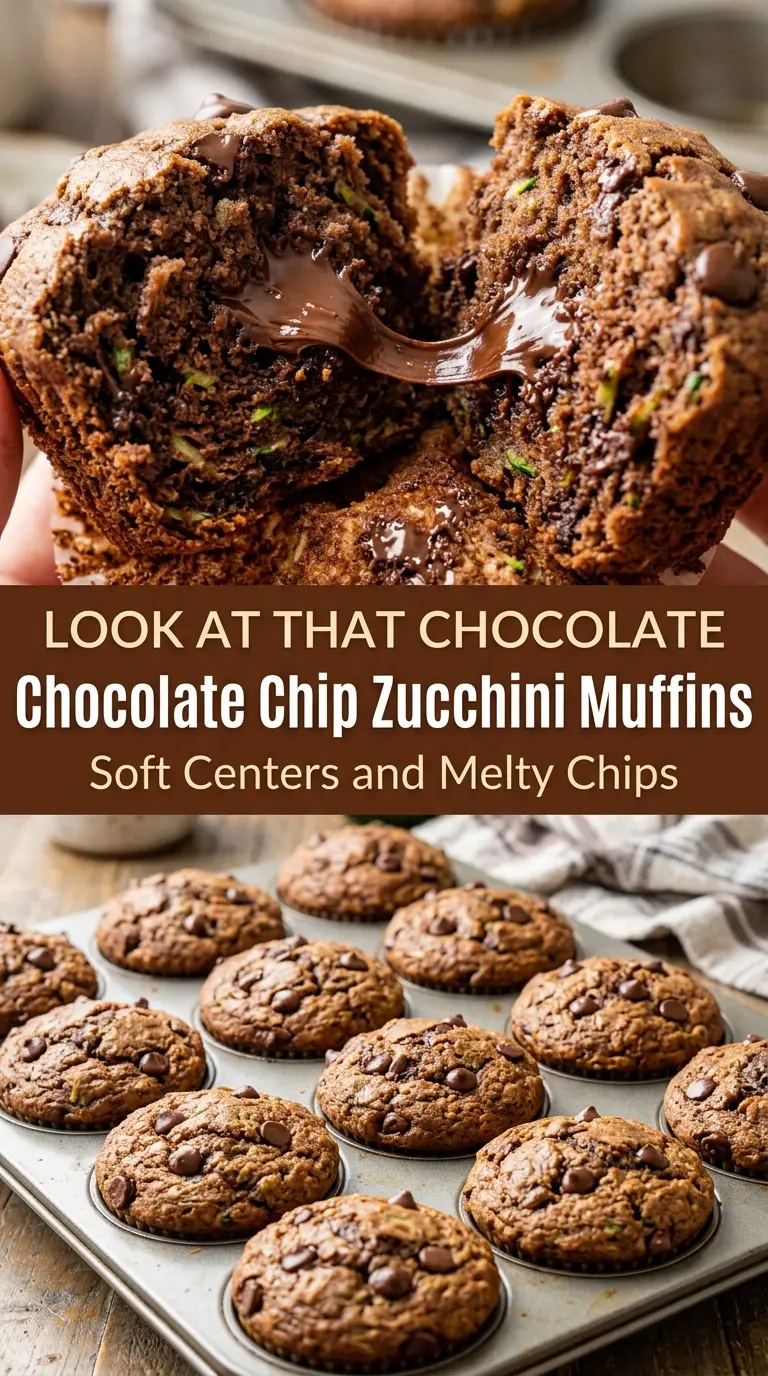 Chocolate Chip Zucchini Muffins