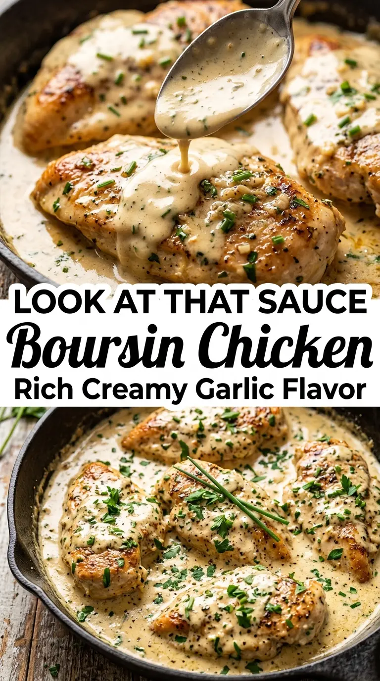 Creamy Boursin Chicken