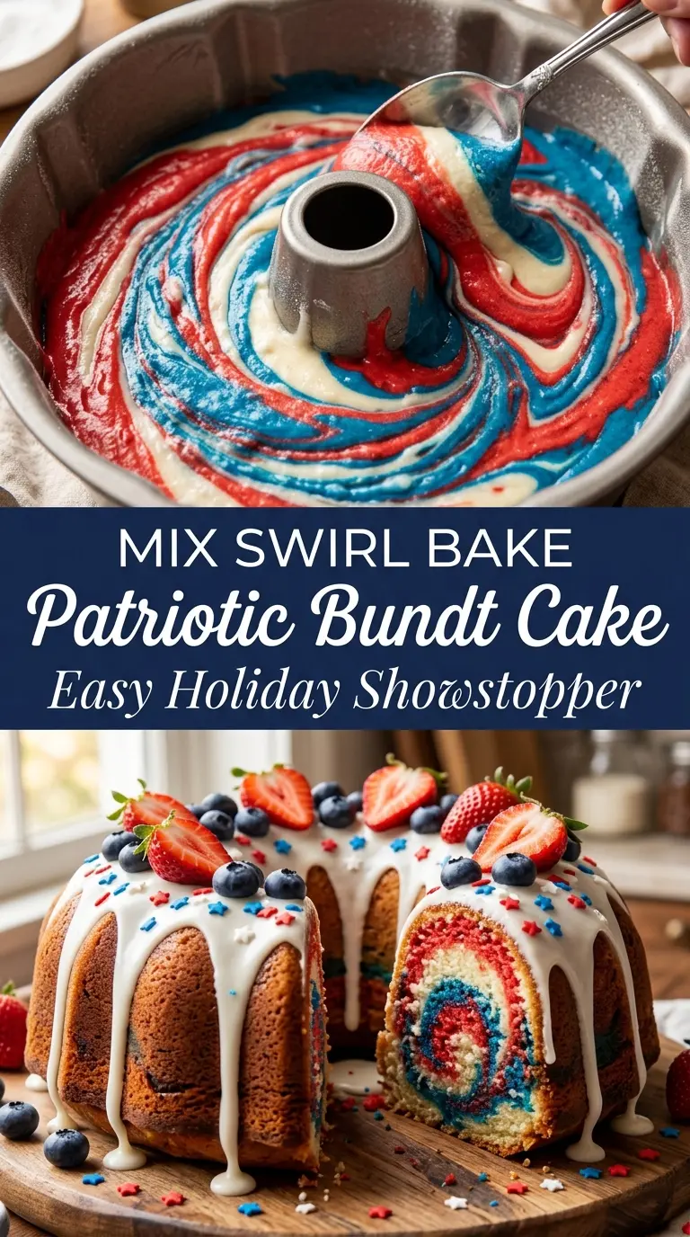 Patriotic Bundt Cake