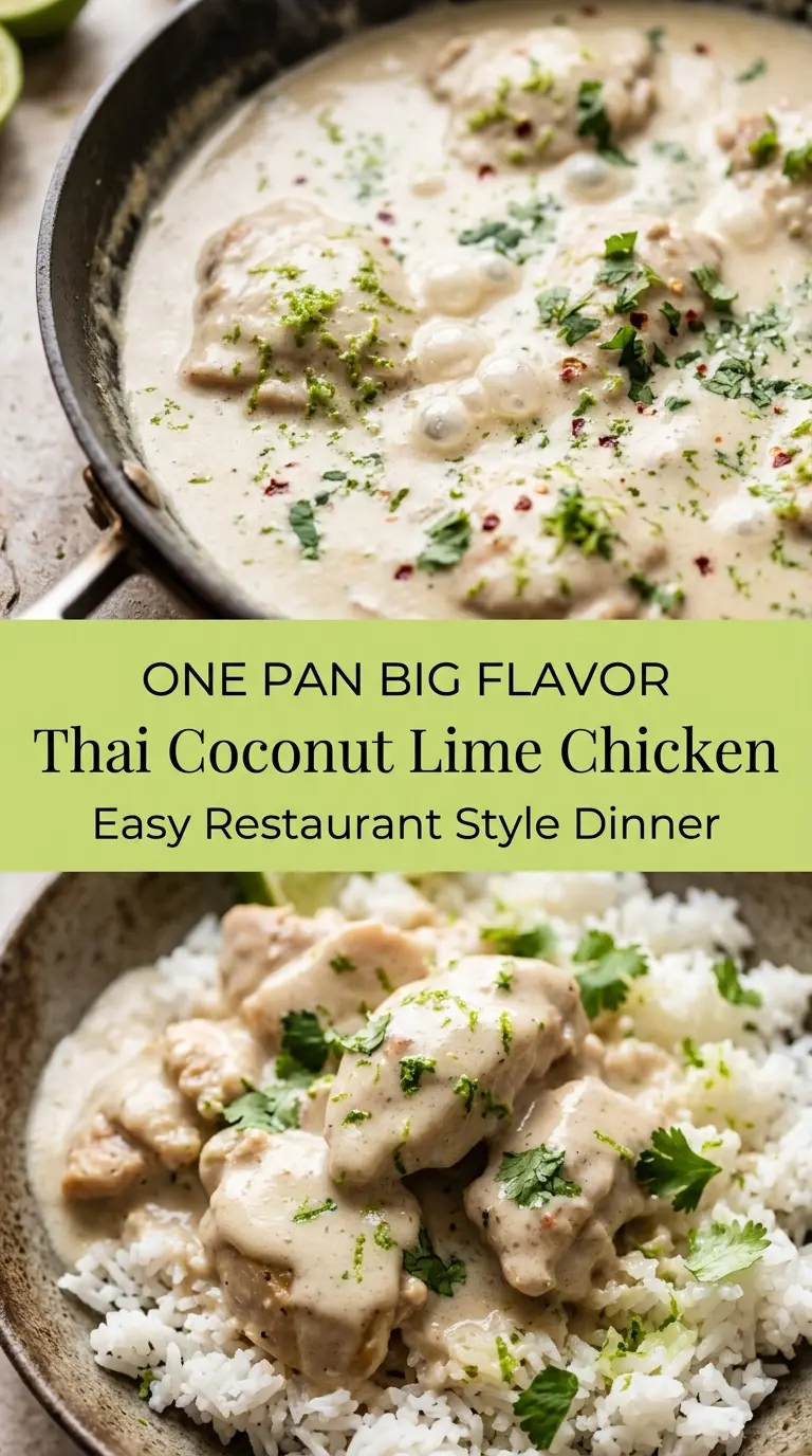 Thai Coconut Lime Chicken