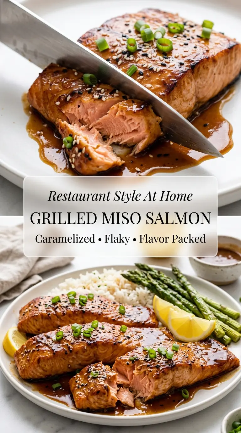 Grilled Miso Salmon