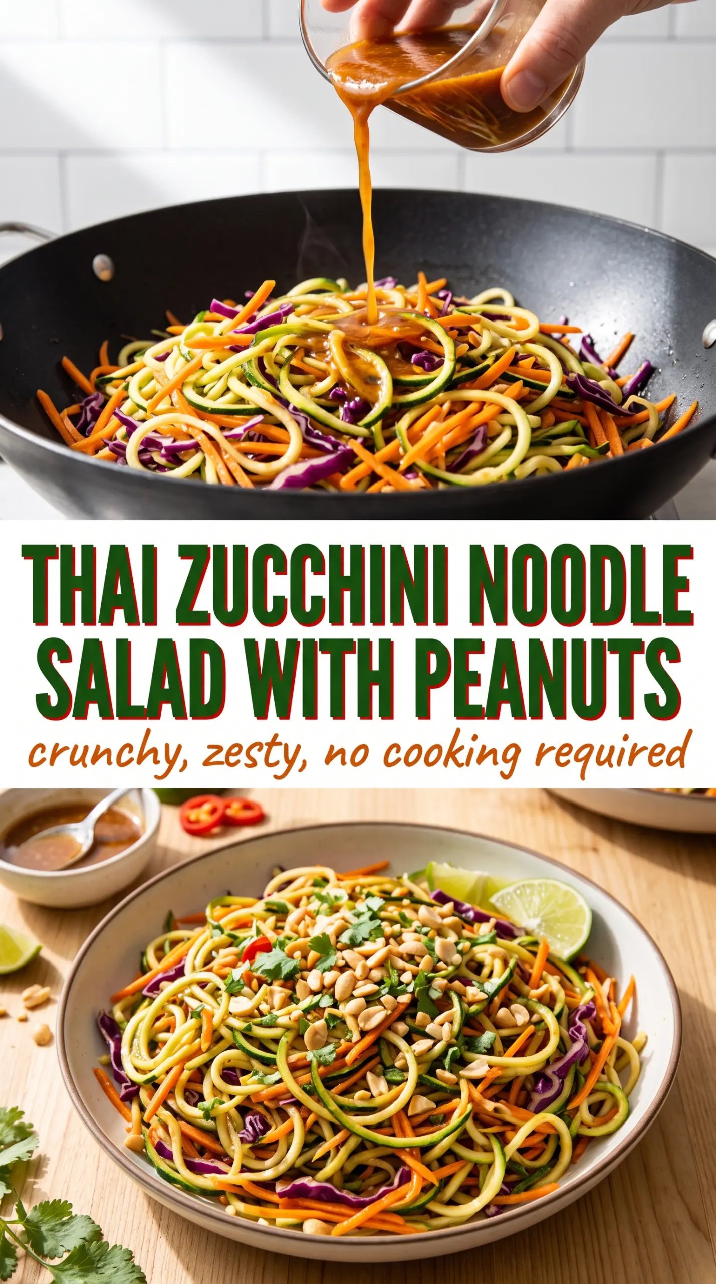 Thai Zucchini Noodles