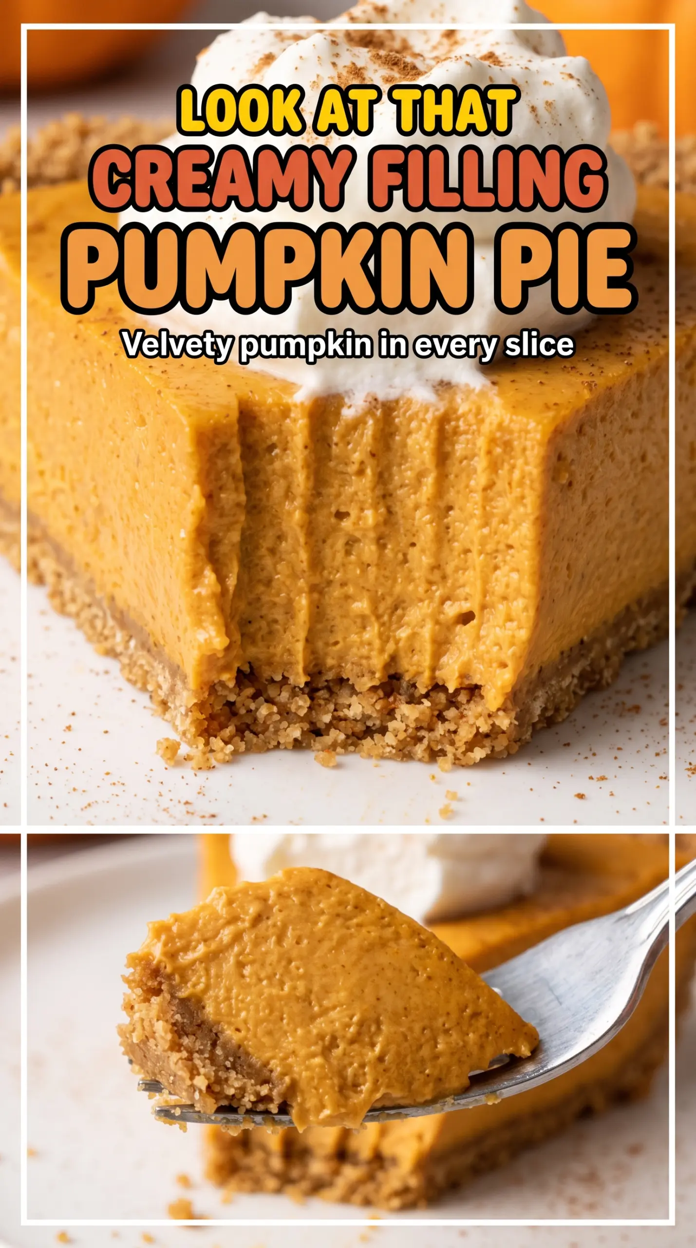 Creamy No-Bake Pumpkin Pie silky spiced, chilled dessert