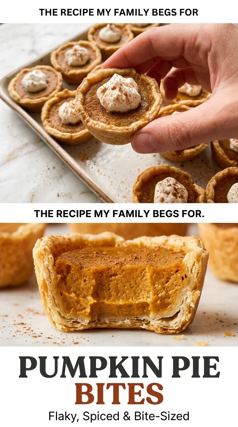 Pumpkin Pie Bites