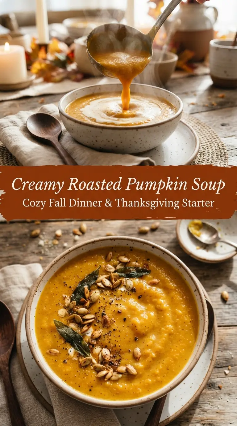 Classic Creamy Pumpkin Soup