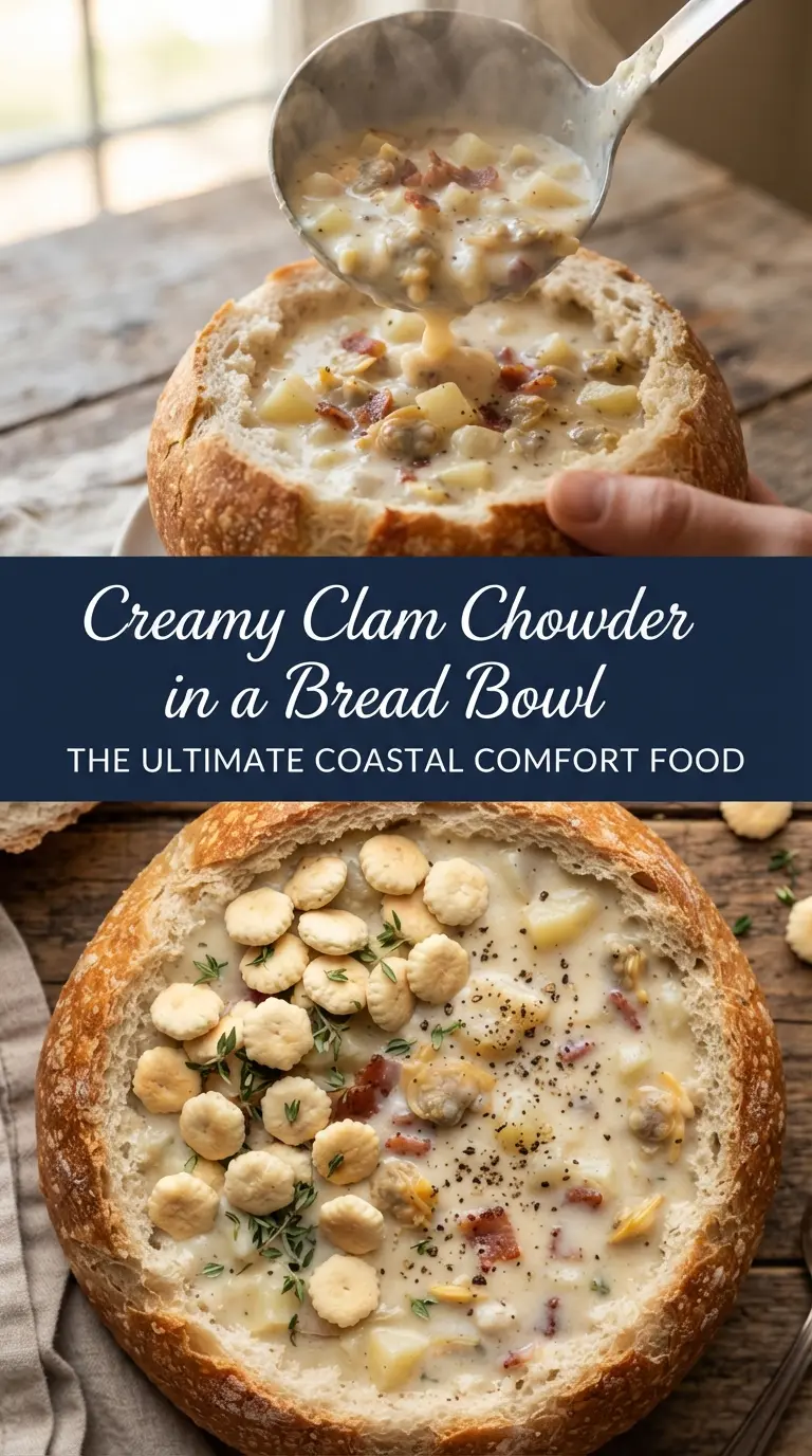 Classic One Pot New England Clam Chowder creamy smoky hearty