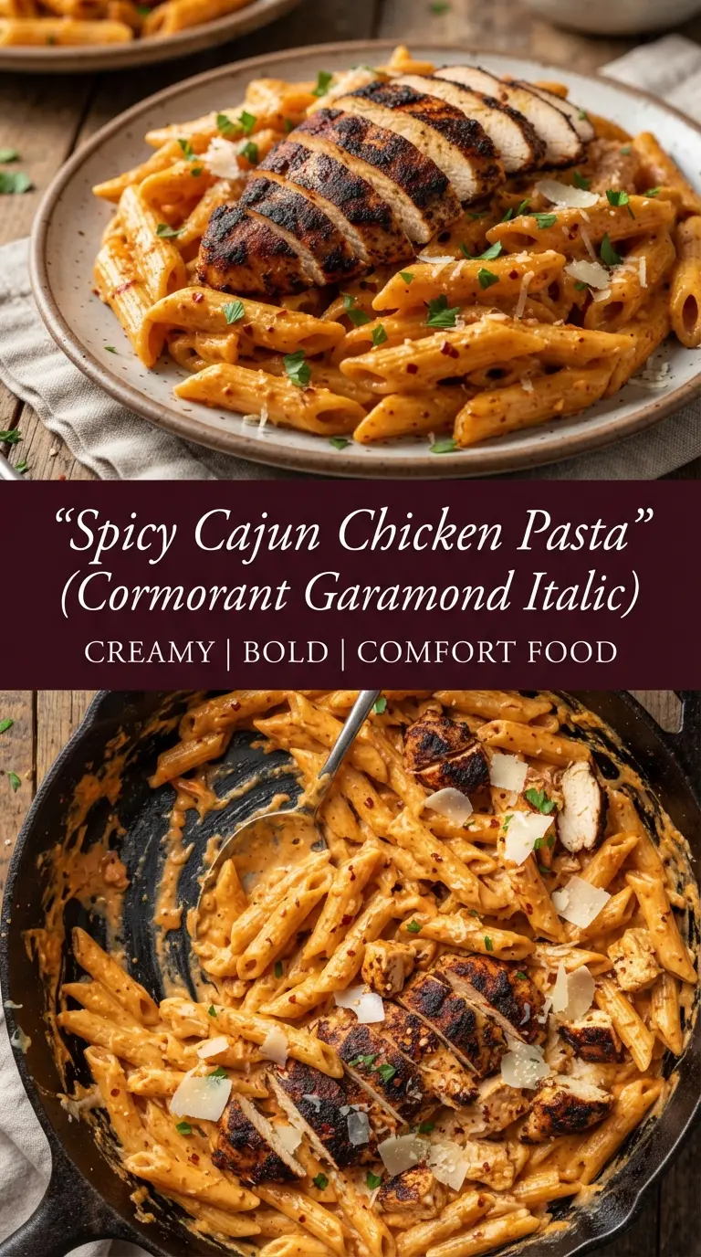 Cajun Chicken Pasta Recipe