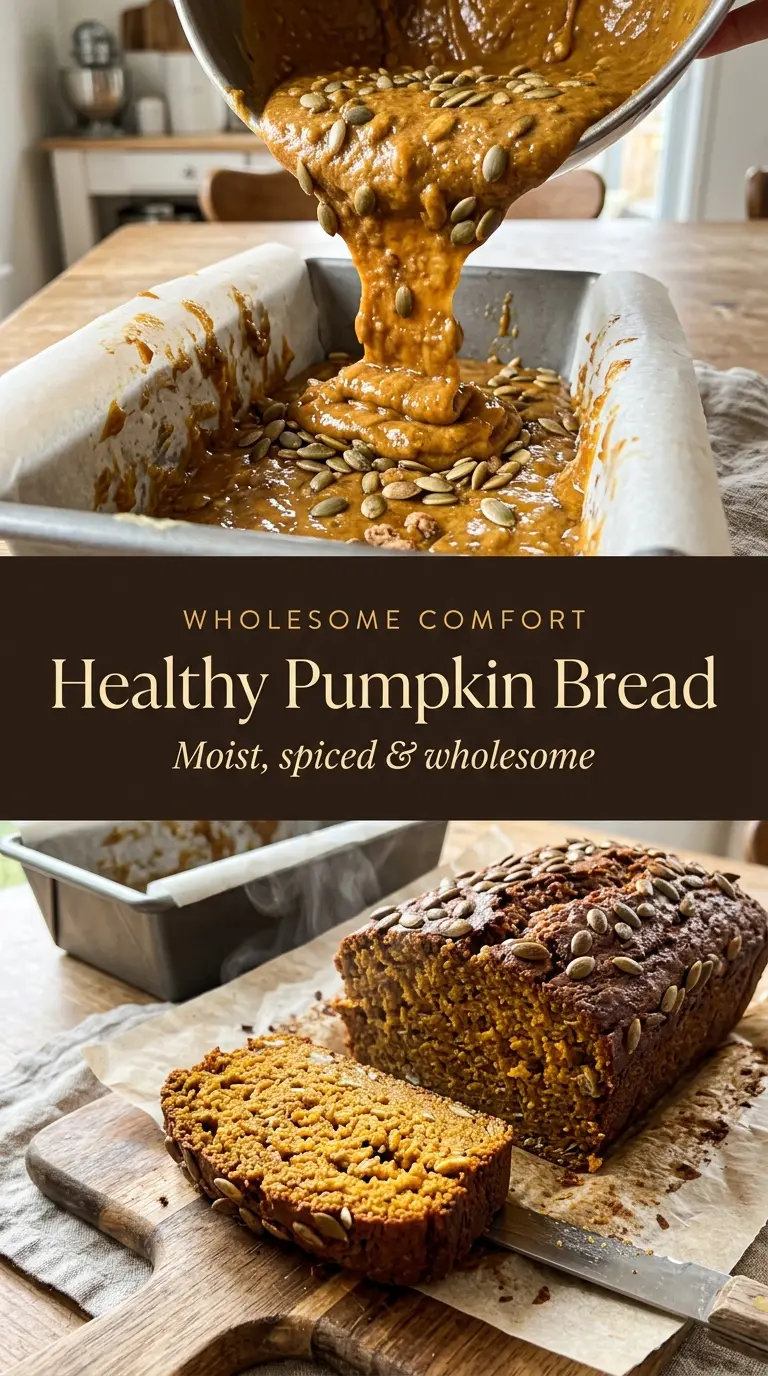 Healthy Pumpkin Bread