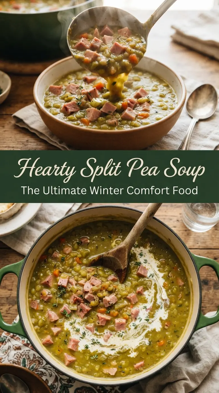 Split Pea Soup with Ham