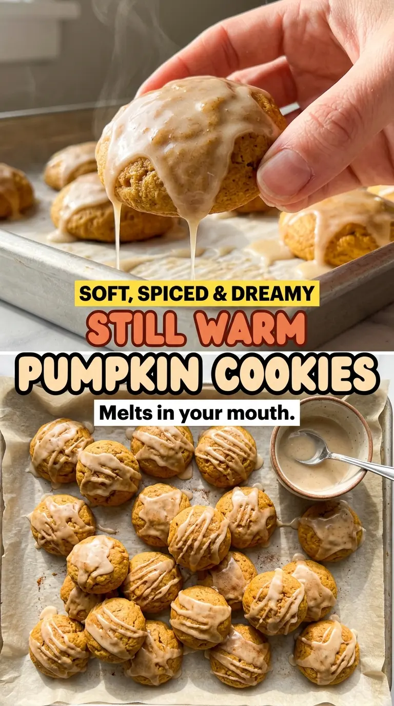 Melt-In-Your-Mouth Pumpkin Cookies