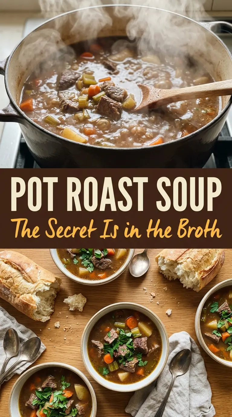 Pot Roast Soup hearty beefy comforting