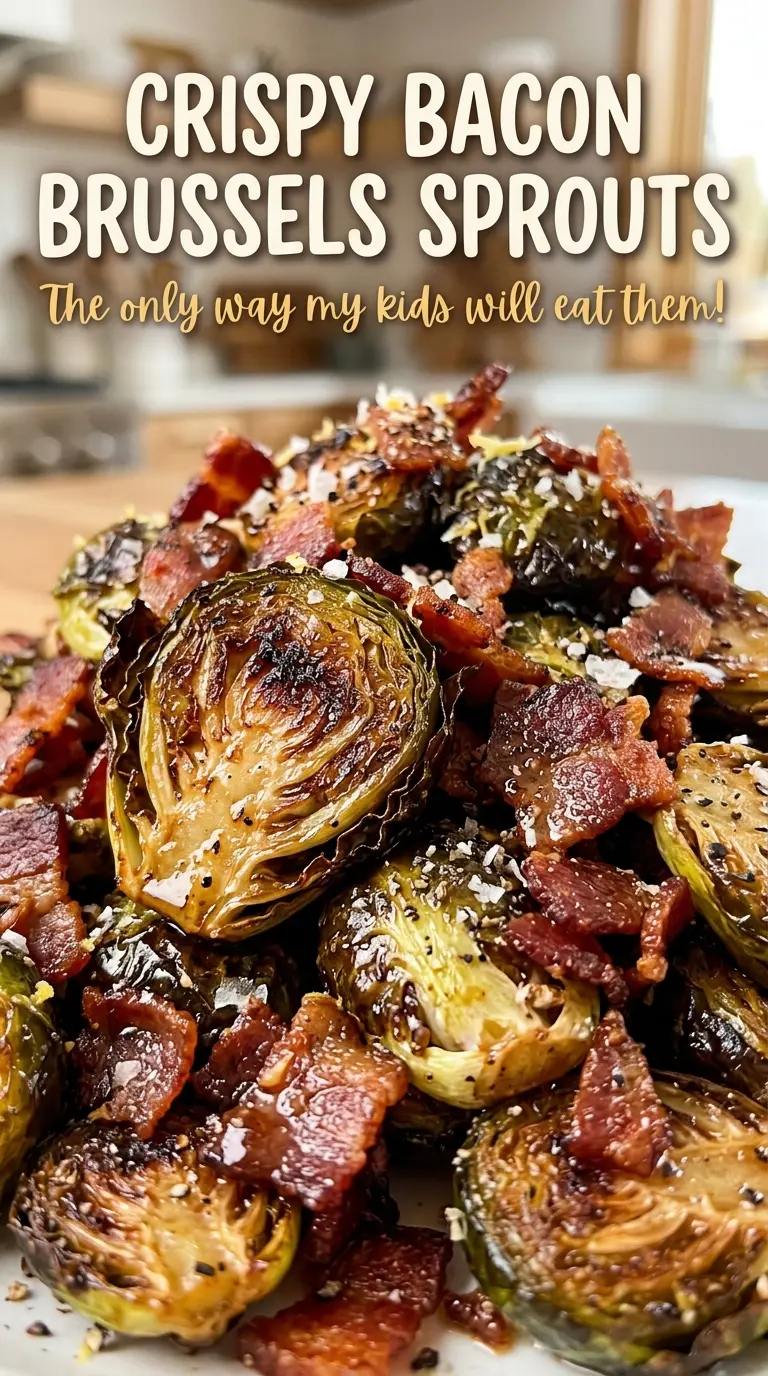 Crispy Bacon Brussels Sprouts crisp bacon bites