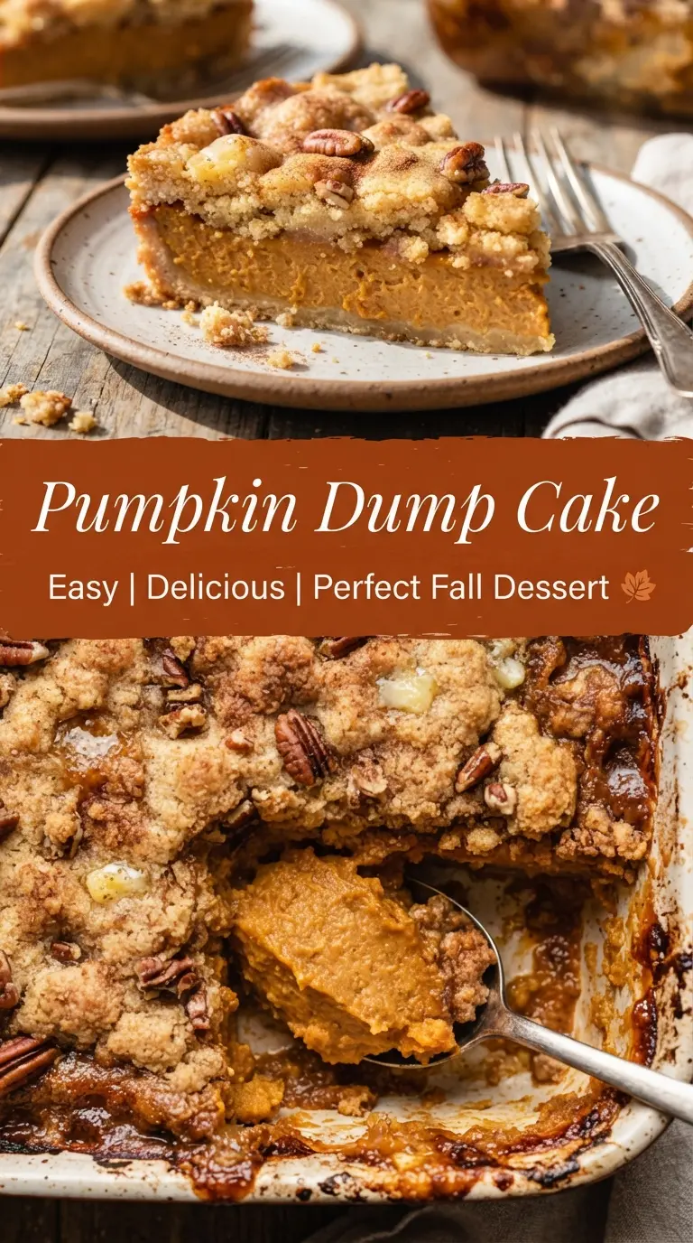 Pumpkin Dump Cake